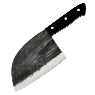 Full Tang Chef Knife Handmade Forged High-carbon Clad Steel Kitchen Knives Cleaver Filleting Slicing Broad Butcher knife