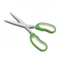 Multifunction Kitchen Chopped Green Onion Stainless Steel Herb 5 Blades Scissors